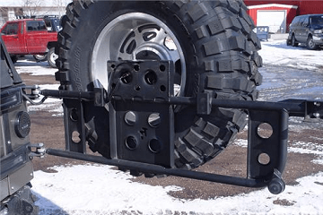 Jeep Wrangler TJ and LJ Tire Carrier