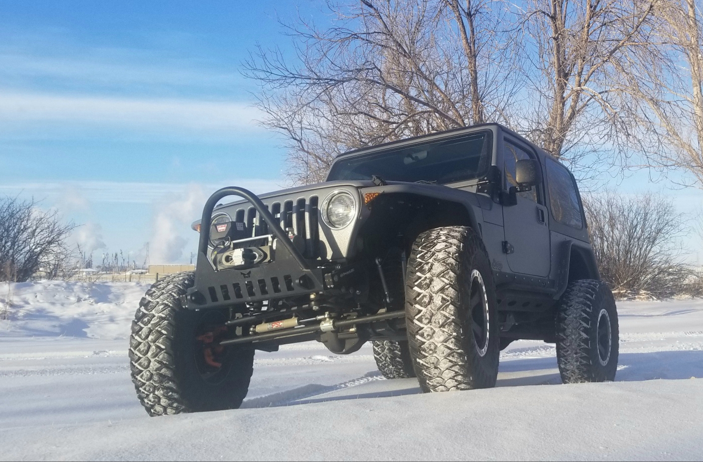 Jeep Wrangler TJ LJ YJ Front Bumper – TNT Customs