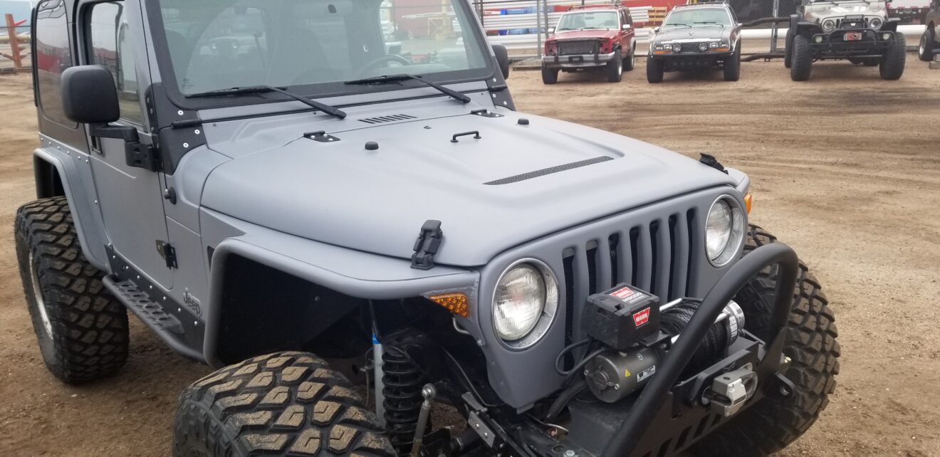 Jeep Wrangler TJ Hyline Tube Fenders With 3 inch Flare - TNT Customs