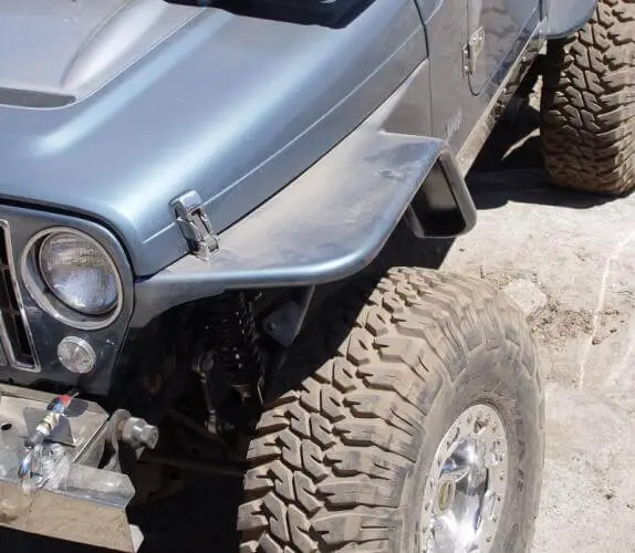 Jeep TJ/LJ 6 Inch Front Fender Flares