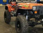 Jeep Wrangler YJ Front Tube Fender with 6 Inch Flare