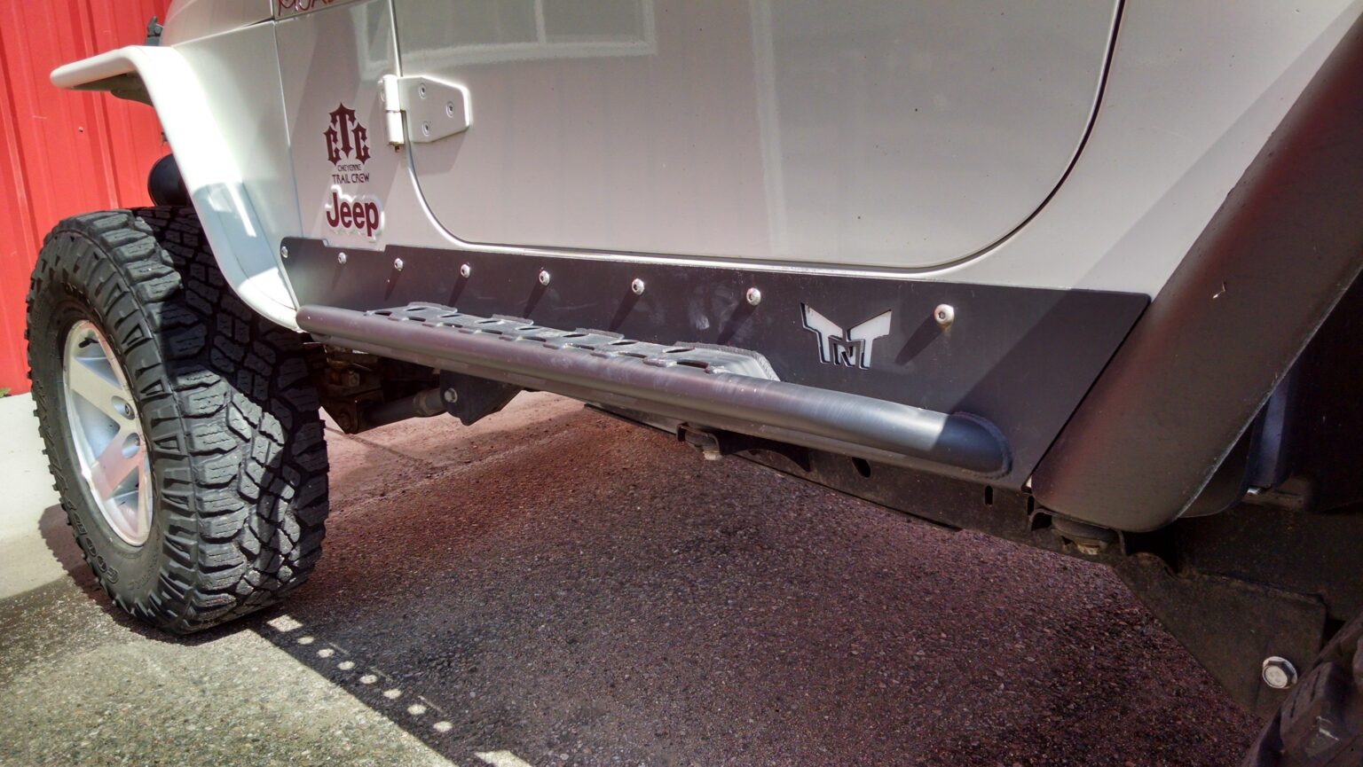 Jeep Wrangler TJ Adventure Series Rock Sliders - TNT Customs